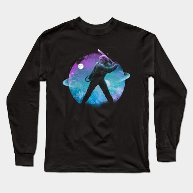 Soul of the Space Home Run Long Sleeve T-Shirt by Donnie